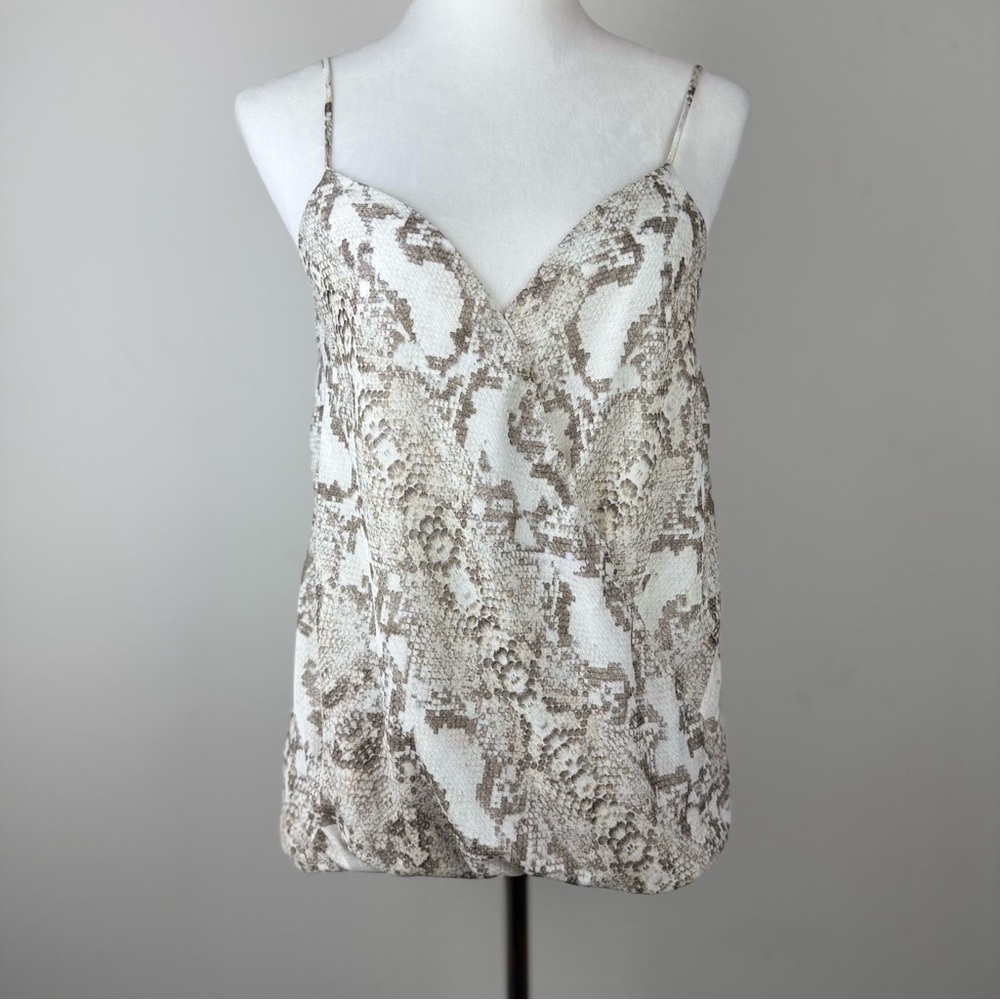 NWT Anthropologie Snakeskin Print Cami Tank Top | Size S |